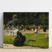 Reproduction of the painting In the Luxembourg Garden - Charles Courtney Curran