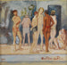 En el baño - Hans von Faber du Faur — vista de la obra