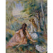 Reproduction of the painting In the Meadow - Pierre-Auguste Renoir