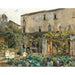 Reproduction of the painting in a Southern Garden - Marie Egner