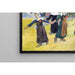 Reproduction of the painting of Breton Girls' Dance at Pont-Aven by Paul Gauguin