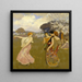 Danza de primavera - Arthur F Mathews — cuadro enmarcado en la pared