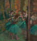 Bailarines rosa y verde - Edgar Degas — vista de la obra