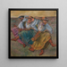 Bailarines rusos - Edgar Degas — cuadro enmarcado en la pared