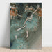 Reproduction of the painting Green Dancer - Edgar Degas