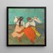 Bailarinas rusas - Edgar Degas — cuadro enmarcado en la pared