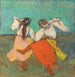 Bailarinas rusas - Edgar Degas — vista de la obra