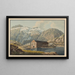 L'Hospice de la Grimsel - David Alois Schmid — framed artwork on a wall