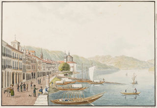 David Alois Schmid - Vista di Cannobio sul Lago Maggiore.webp