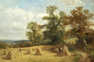 David Bates - A cornfield at West Malvern.webp