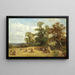 a cornfield in West Malvern - David Bates — framed artwork on a wall