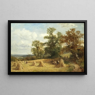 David Bates - A cornfield at West Malvern.webp