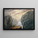 À la cascade - David Claypoole Johnston — framed artwork on a wall