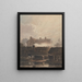 Birmingham Shipyard Painting - David Cox — framed artwork on a wall