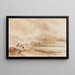 Conway - David Cox — cuadro enmarcado en la pared
