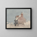 Cottage en Northfleet, Kent - David Cox — cuadro enmarcado en la pared