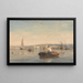 Greenwich - David Cox — cuadro enmarcado en la pared