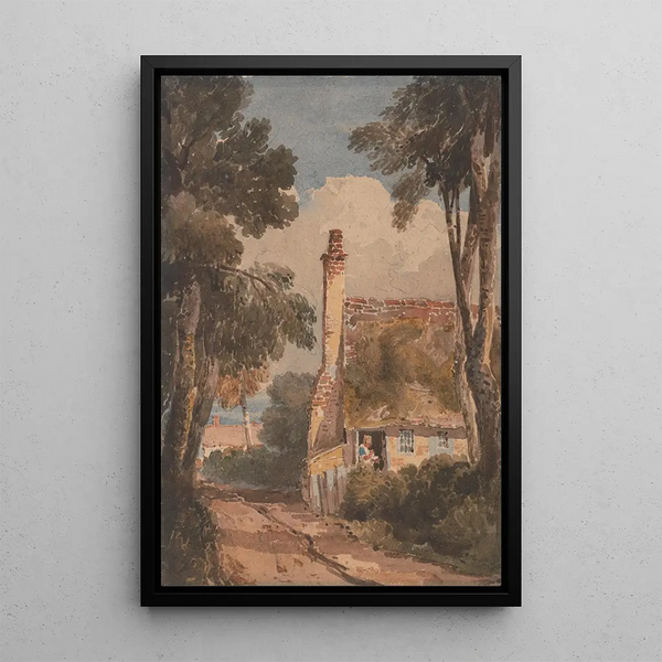 Reproduction of the painting Harborne - David Cox
