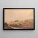 Fenaison - David Cox — cuadro enmarcado en la pared
