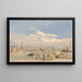 London Bridge - David Cox — framed artwork on a wall