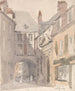 Place Saint-Barthélemy Rouen - David Cox — artwork view
