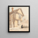 La promenade scolaire - David Cox — cuadro enmarcado en la pared