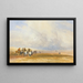 Playas de Ulverstone Cumbria - David Cox — cuadro enmarcado en la pared