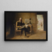 Distant Land Painting - David Davies — framed artwork on a wall