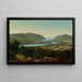 View from Garrison West Point New York - David Johnson — framed artwork on a wall