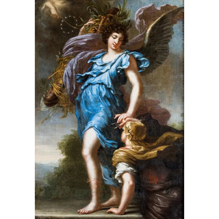 David Klcker Ehrenstrahl - King Charles XIs guardian angel Allegory.webp