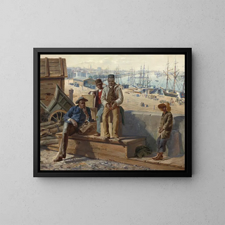 David Norslup - Negro Boys on the Quayside.webp