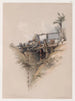 A Persian wheel used to raise water from the Nile - David Roberts — artwork view