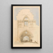 Abbaye d'Aberothock - David Roberts — cuadro enmarcado en la pared