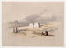 Aproximación al templo de Wadi es-Sebua, Nubia - David Roberts — vista de la obra