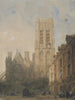 Iglesia de San Jacobo de Dieppe - David Roberts — vista de la obra