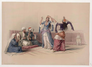 David Roberts - Dancing girls at Cairo.webp