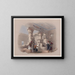 Dayr el-Medina, Thèbes - David Roberts — framed artwork on a wall