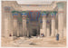 Grand portico painting of the Temple of Philae, Nubia - David Roberts — artwork view