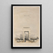 Gran portal que conduce al templo de Karnak Tebas viñeta título vol 2 - David Roberts — cuadro enmarcado en la pared