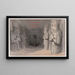 Interior del templo de Abu Simbel, 9 de noviembre de 1836, Nubia - David Roberts — cuadro enmarcado en la pared