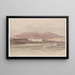 Medinet Abou Medinet Habu Tebas 8 dic. 1838 - David Roberts — cuadro enmarcado en la pared
