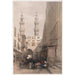 Reproduction of the painting Minarets and Grand Entrance of the Metwaleys in Cairo - David Roberts