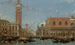 Place Saint-Marc depuis le canal Venise - David Roberts — artwork view
