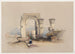 las Ruinas del templo en la isla de Biggeh, Bga Bjah, Nubia - David Roberts — vista de la obra