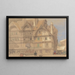 Saint-Lô Painting - David Roberts — framed artwork on a wall