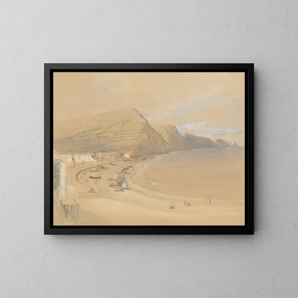 Sidmouth - David Roberts — framed artwork on a wall
