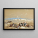 Suez - David Roberts — framed artwork on a wall