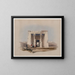 Templo de Dandour, Nubia - David Roberts — cuadro enmarcado en la pared