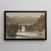 El Puente de Toledo cerca de Madrid, España - David Roberts — cuadro enmarcado en la pared
