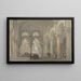 La mosquée de Cordoue - David Roberts — framed artwork on a wall